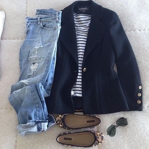 Navy blazer